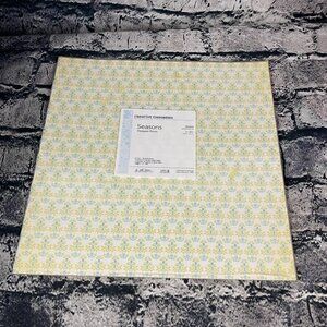 Creative Memories SEASONS Designer Prints 12"x12" Scrapbooking Paper 6 Sheets